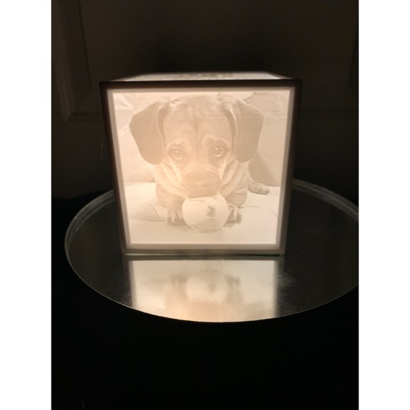 Custom Lithophane Light Box | Personalized Gifts | Keepsakes - Picture 2 of 8